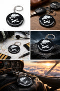 Certified Cloud Surfer Keychain – Pilot Gift, Aviation Keychain for Flying Enthusiasts