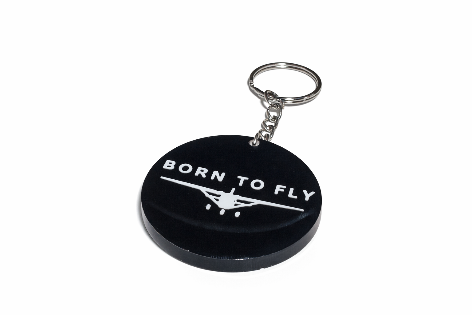 Born to Fly Keychain – Pilot Gift, Aviation Keychain for Flying Lovers