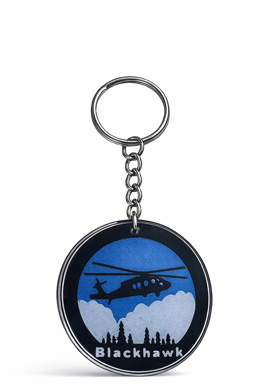 Blackhawk Helicopter Keychain – Aviation Gift